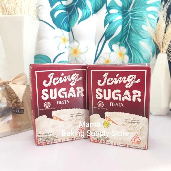 

HAAN Fiesta Icing Sugar Gula Royal Icing Tepung Powder Halus