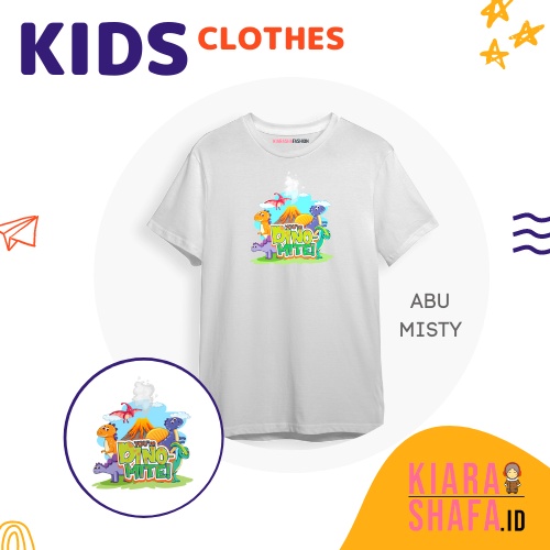 Kiarashafa - Baju Anak / Kaos Anak Dino-mite