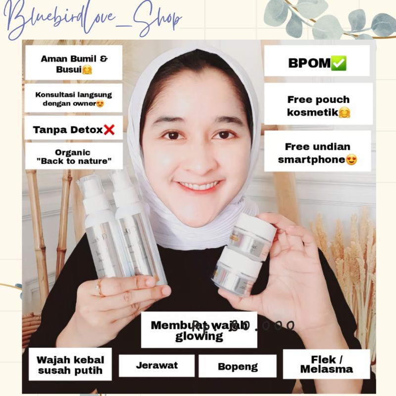 WSC ORGANIC MINI SERIES SKINCARE | WCS Organic Asli 100%, Palsu? Uang Kembali ( COD ) CREAM WSC ORGA