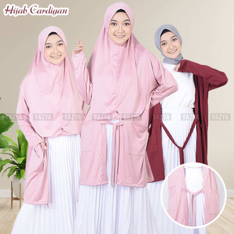 Hijab Khimar Cleo Cardigan