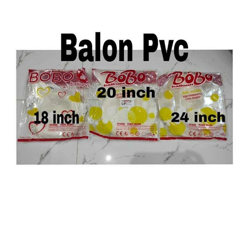 Balon PVC original merah export quality