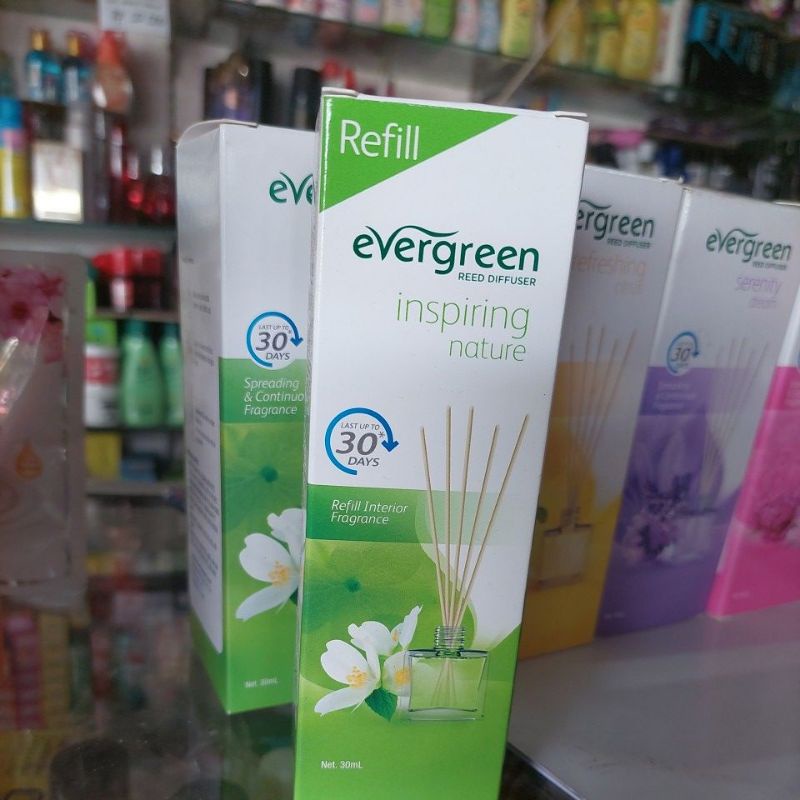 Evergreen Reed Diffuser 30ml-Inspiring nature(hju