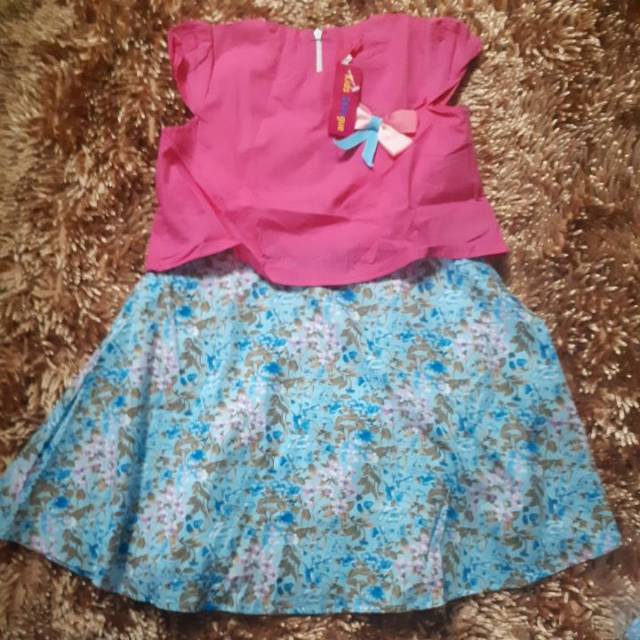 Dress kidz too size 5 dan 6