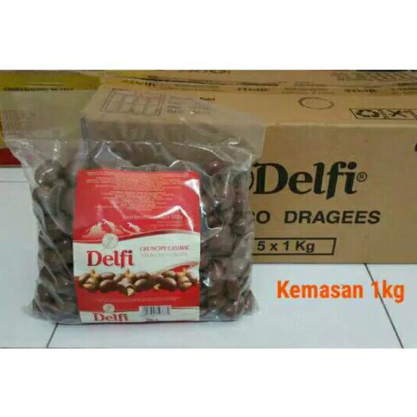 

Coklat Delfi Gold Dragees Almond