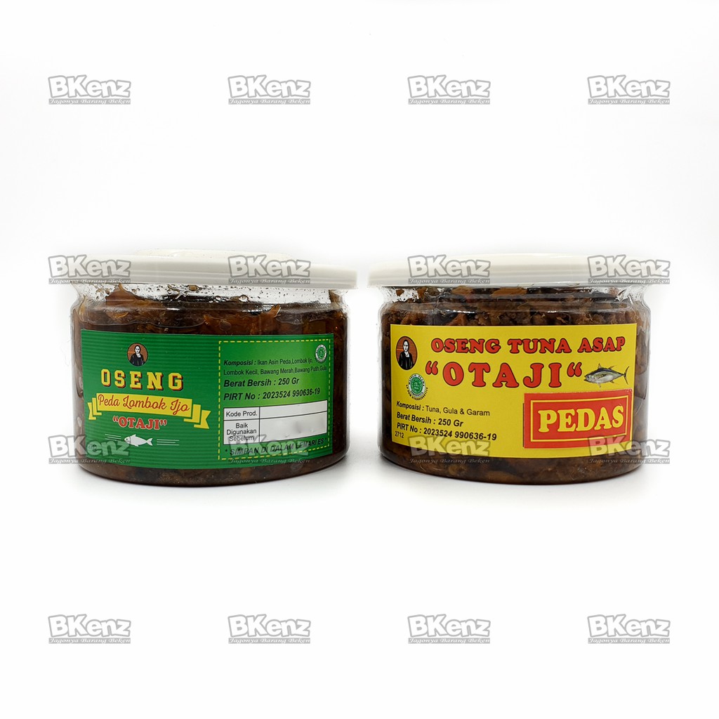 

Paket Otaji Oseng Tuna Asap dan Oseng Peda Lombok Ijo 250gr
