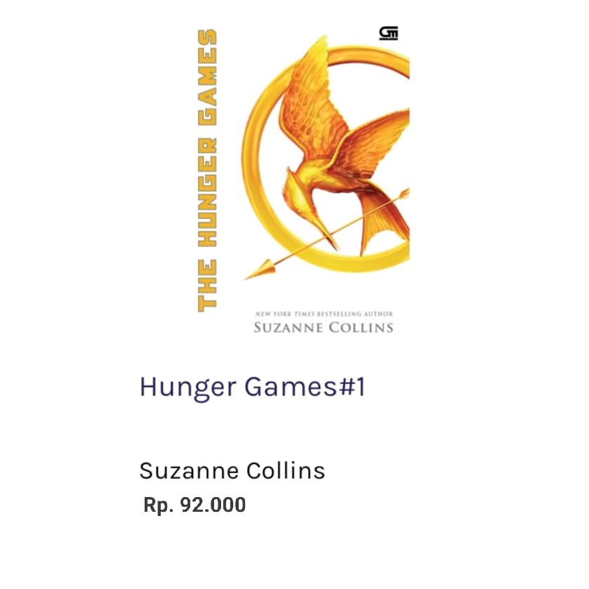Novel Hunger Games Series 1 2 dan 3