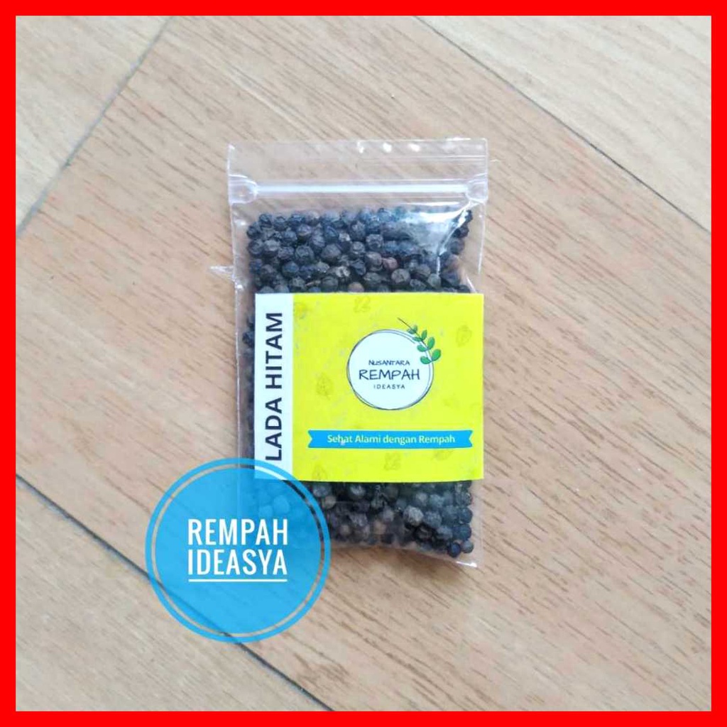 

Lada Hitam Butir Merica Biji Blackpepper 10 gr Bumbu Masak Dapur Kualitas Ekspor Ideasya