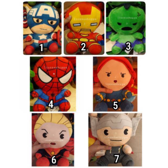 Boneka Miniso - Marvel Plush