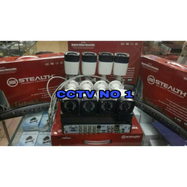 Paket cctv promo lengkap 8ch 8 kamera 1.3 mp out hdd 500gb