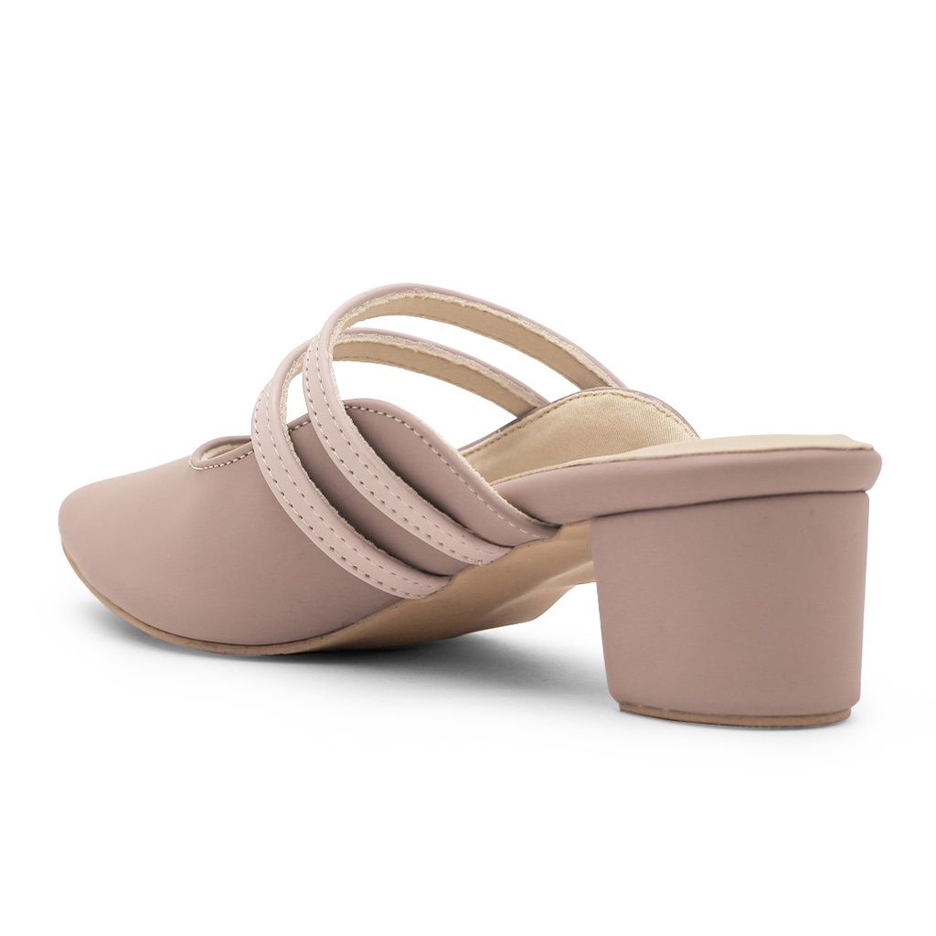 Khakikakiku Yesha Heels Mocca