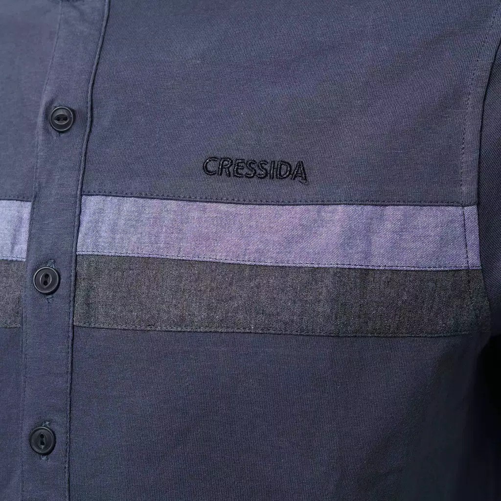 gof CRESSIDA MMRJK.901026 BAJU KOKO PRIA REGULAR Kemeja Casual Kemeja Lengan Pendek