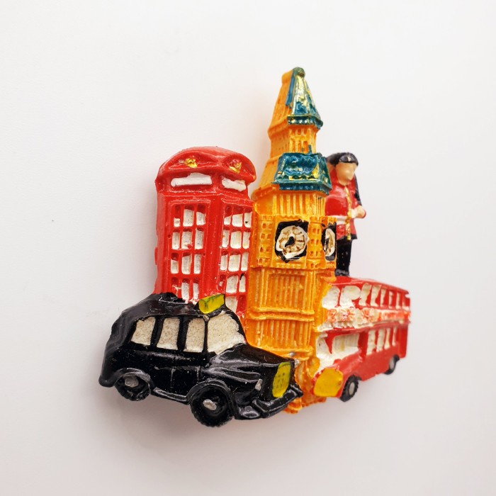 3D Fiber Souvenir Magnet Negara magnet Kulkas Tempelan kulkas LONDON 5