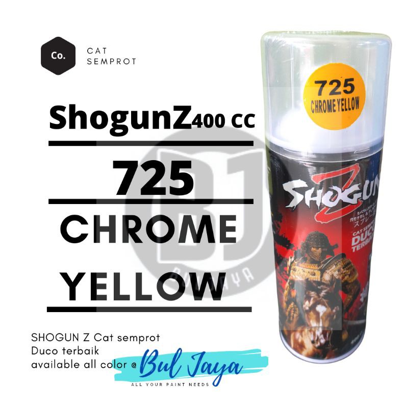 cat semprot duco shogun 725 chrome yellow