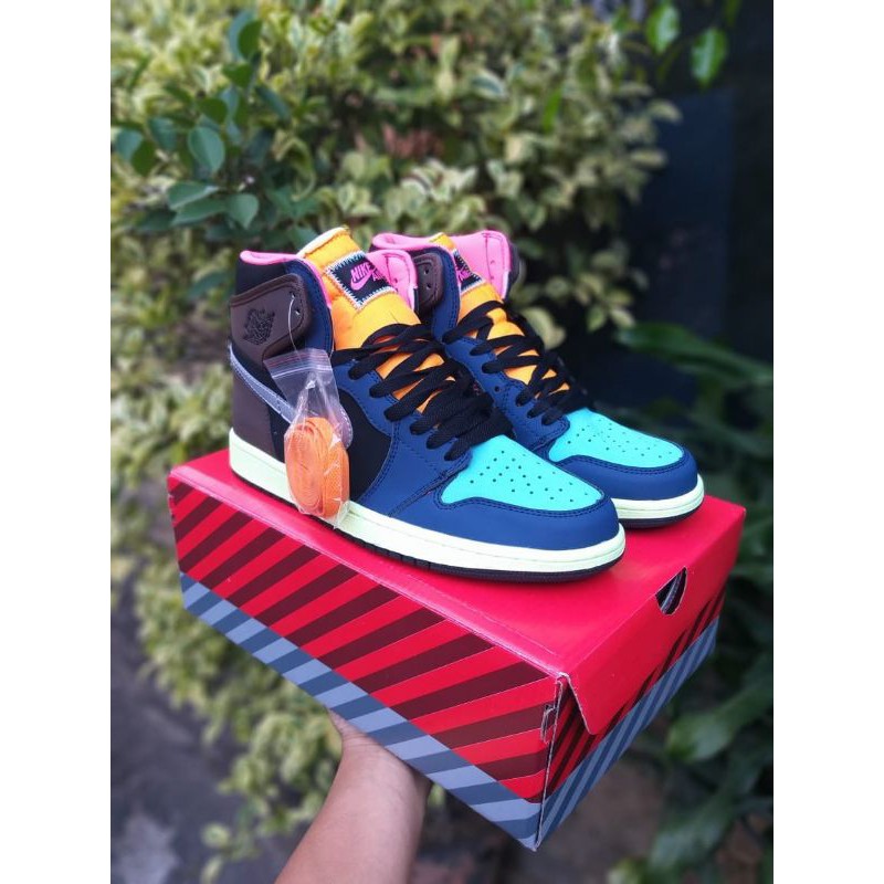 Sepatu Jordan 1 high tokyo bio hack Premium Original
