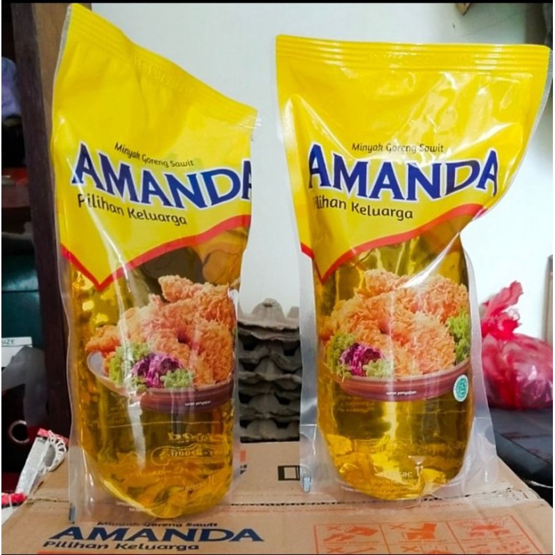 

Minyak goreng Amanda 1 Liter Refill