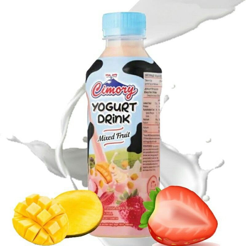 

Cimory Yogurt Drink 250ml Rasa Mixed Fruit/3 Botol