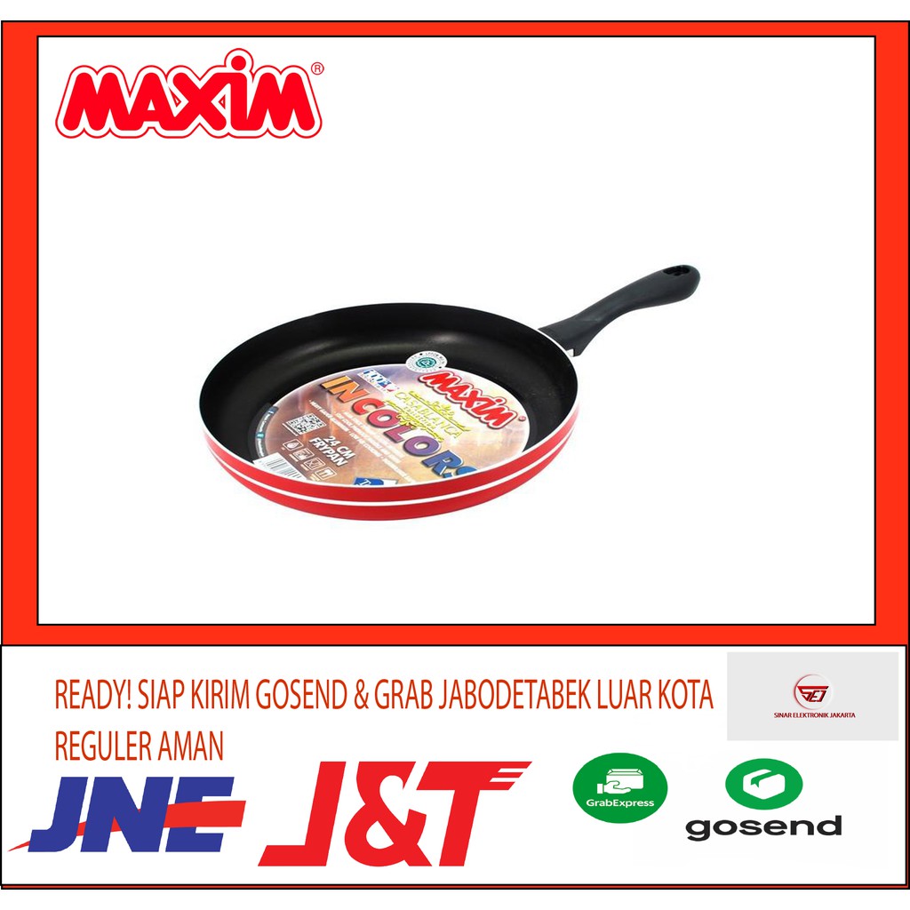 Maxim Casablanca 24 Cm  Fry Pan Teflon Penggorengan . Baru