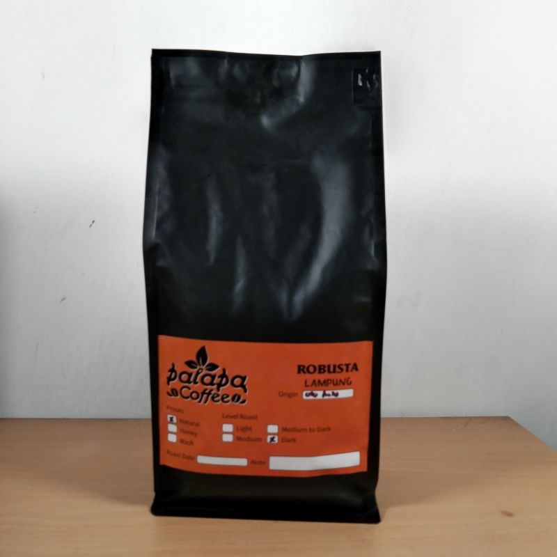 

Roasted Bean Robusta Lampung 1kg