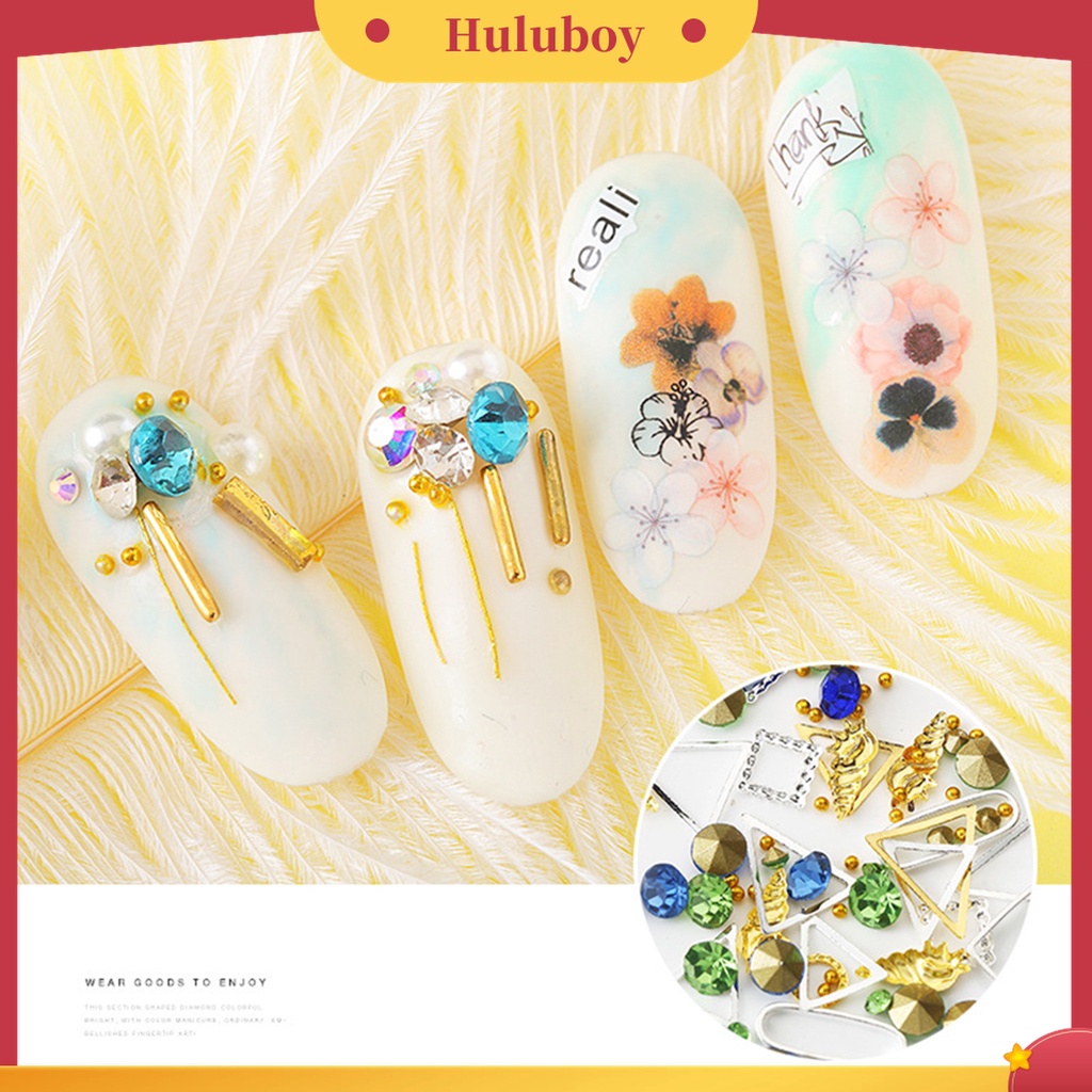 Huluboy Huluboy♡ Payet Mutiara Imitasi Untuk Dekorasi Nail Art
