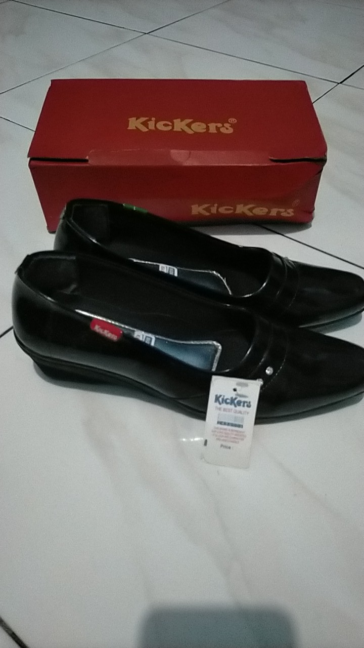 Sepatu  Kerja Wanita Semi Kulit Kode.ft