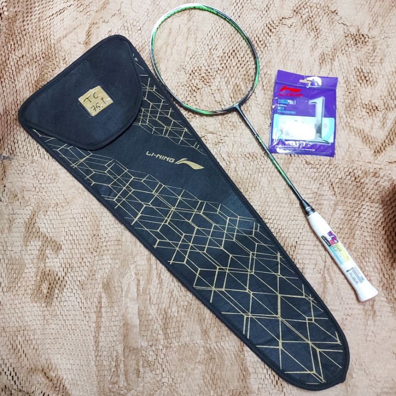 RAKET BADMINTON LINING TURBOCHARGING 75 INSTINC ORIGINAL