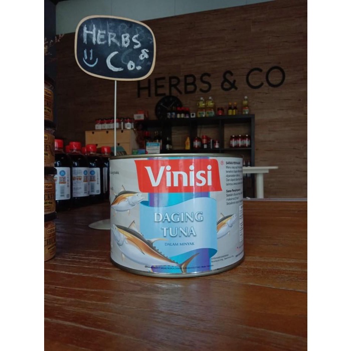 

Kaleng | Vinisi Chunk Light Tuna / Tuna Kaleng / Tuna Dalam Minyak 1,8Kg