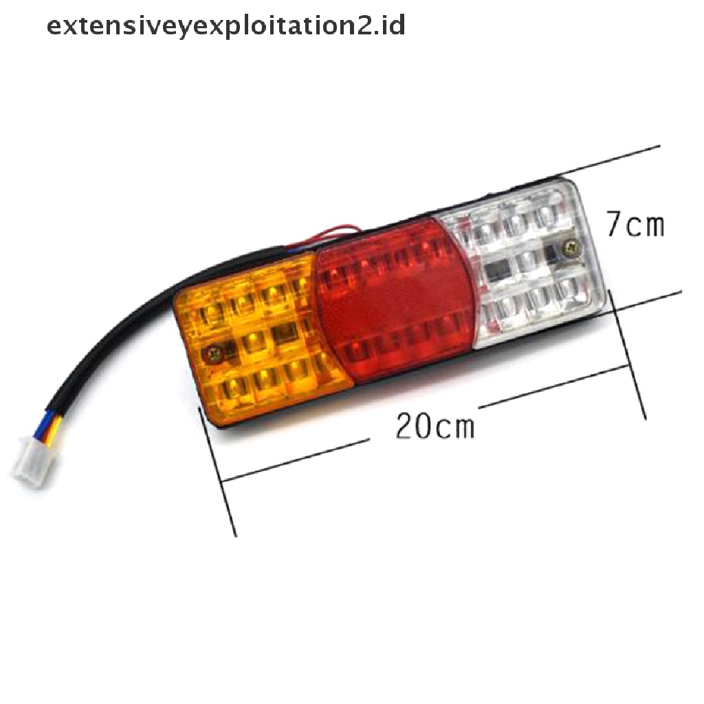 (Hotter) Lampu Sein Stop Motor Led 12v 3warna Waterproof