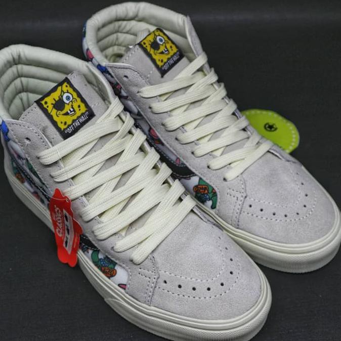 Fashion Way Sepatu Spongebob Squarepants X Vans Vault Sk8-Hi