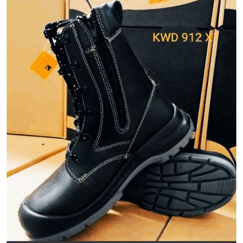 Jual Sepatu Safety Kings Kwd X Hitam Original Murah Shopee