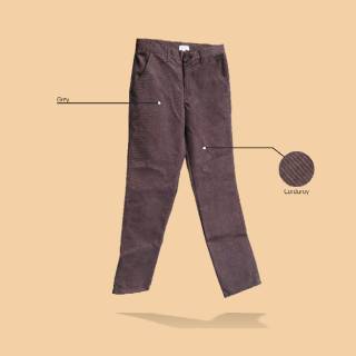 Corduroy chino  pants Vintage wash edition  Shopee Indonesia