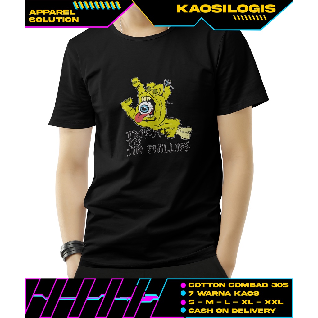 Kaos Spongebob Hand Zombie Yellow - Kaosilogis