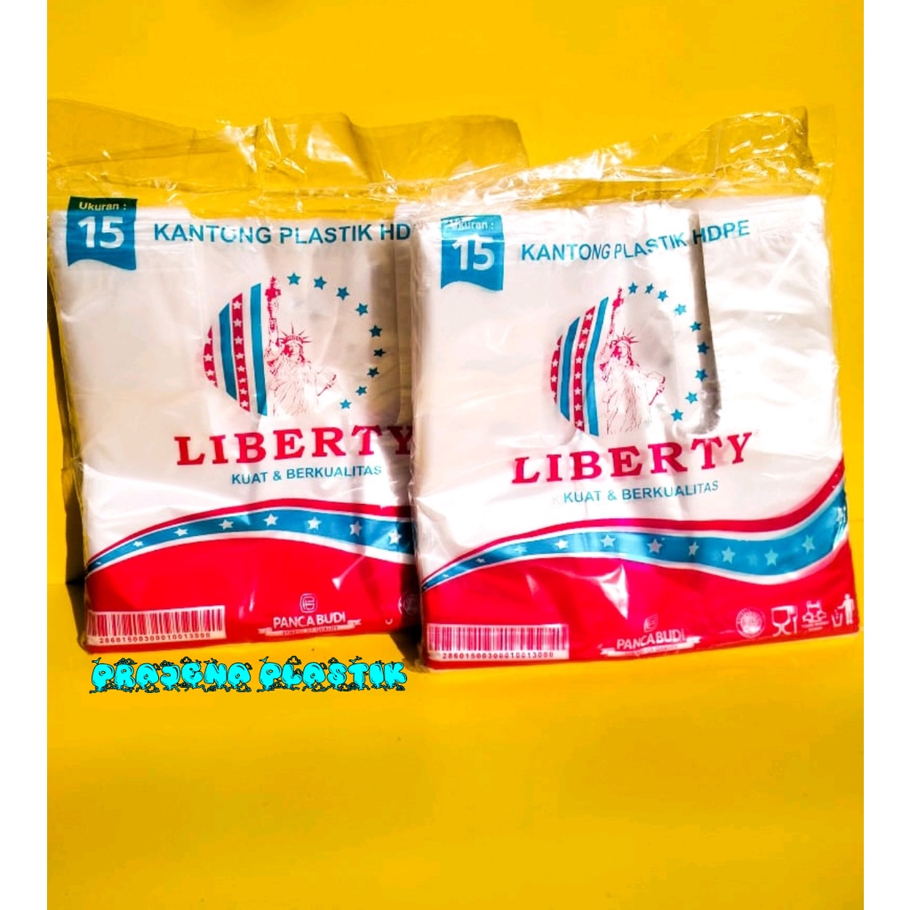 kantong plastik bening 15×30 kresek liberty kantong plastik makanan