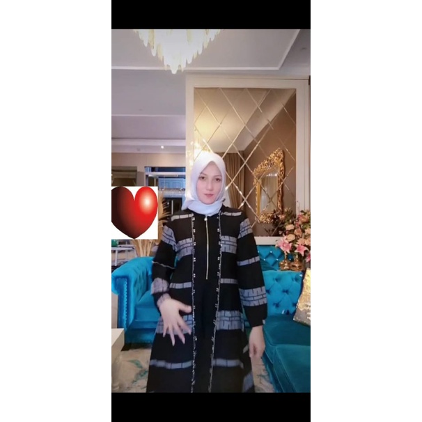 Abaya Hikmat KW Nazwa / Abaya Saudi