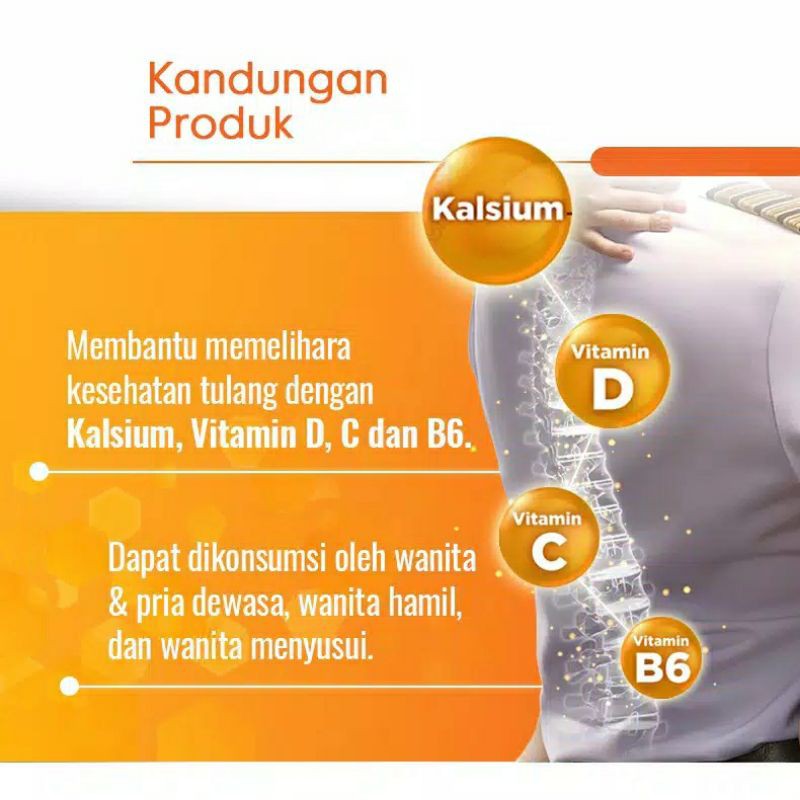 [TERMURAH!!] CDR Vitamin Kalsium D Redoxon Rasa Jeruk isi 15 Tab / 30 Tab / 45 Tab / 60 Tab