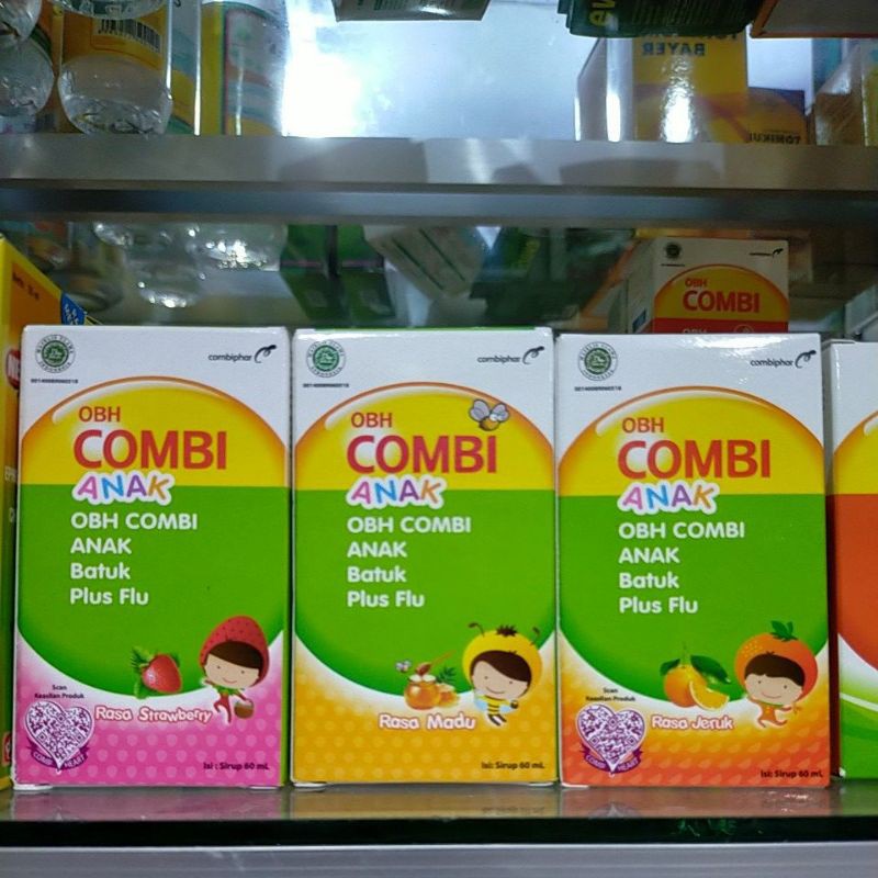 Obh combi anak obat batuk,pilek,panas