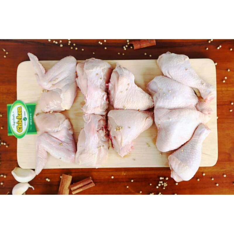 

Ayam Organik Fresh 1-1,1 kg FROZEN BOGOR