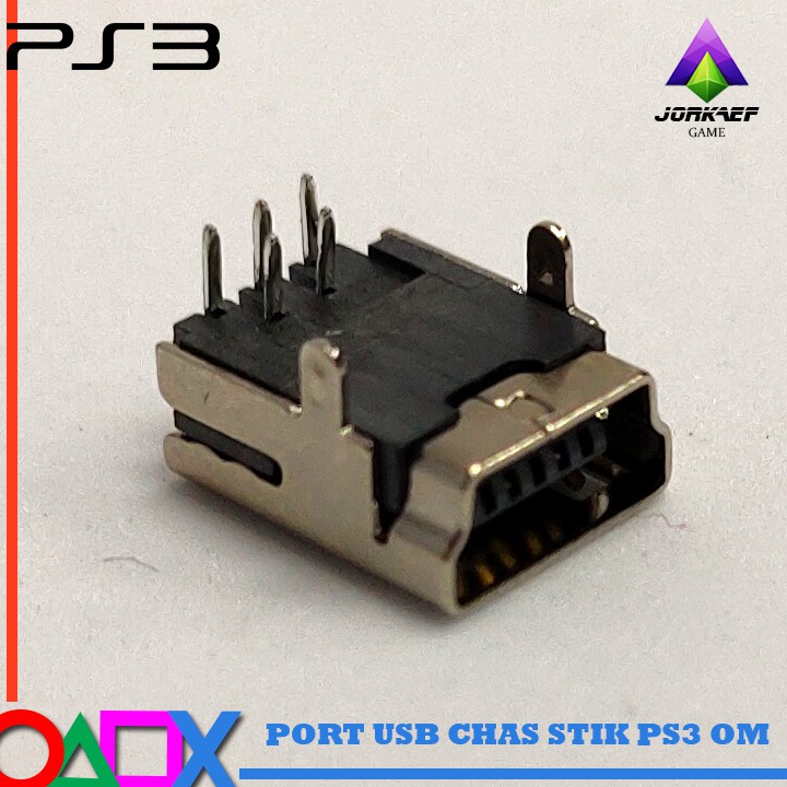 SOCKET USB TEGAK STIK PS3 ORI MESIN / SOCKET USB KOMBINASI STICK DS 3 / SOKET USB TIDUR PS 3