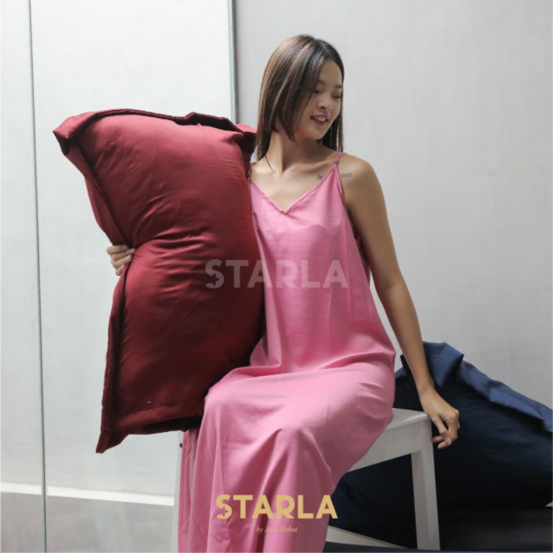 LINGERIE WANITA WOMEN LONG DRESS LINGERIE SEXY SATIN WANITA BAJU TIDUR SEXY DIANA STARLA