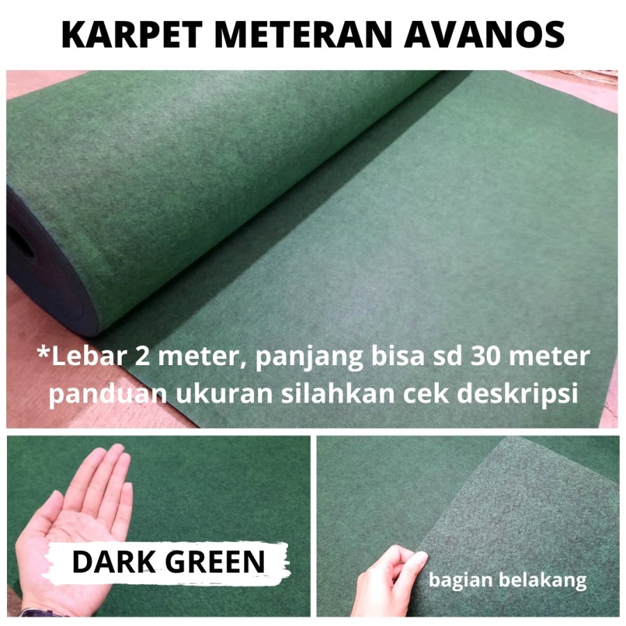 AVANOS Karpet Wool Meteran 1 x 2 m, karpet meteran-3