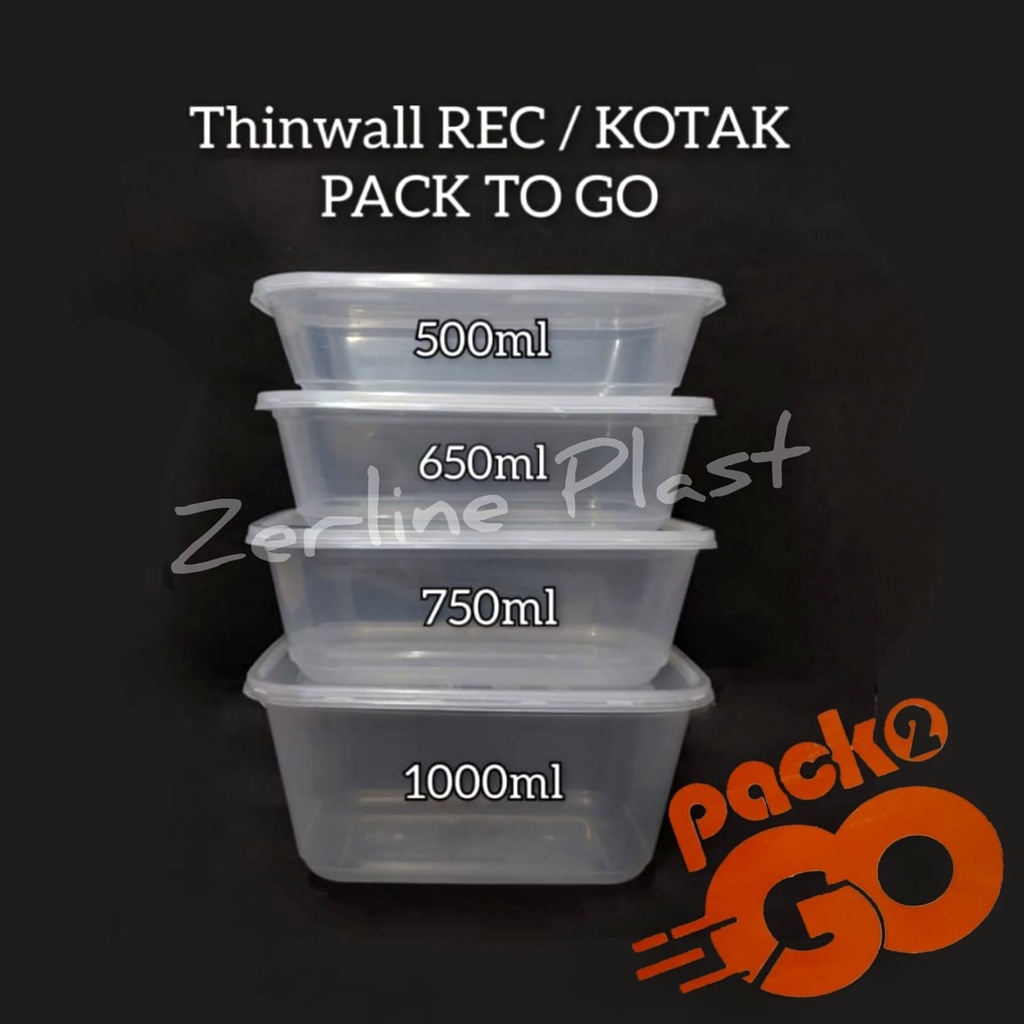 Thinwall Pack To Go / Kotak Makan (REC / KOTAK)