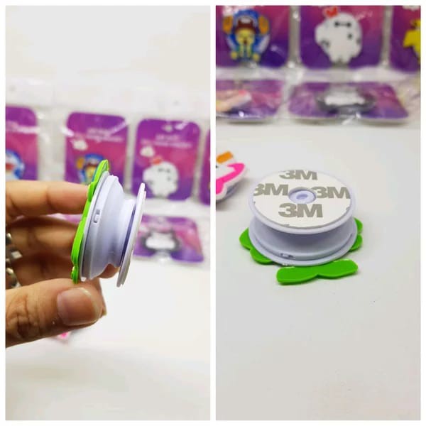 Pop Socket Karakter 3D Pegangan HP Kartun Lucu Kaitan Belakang HP Model Boneka