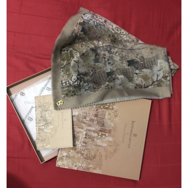 Preloved Buttonscarves New York Series Soho