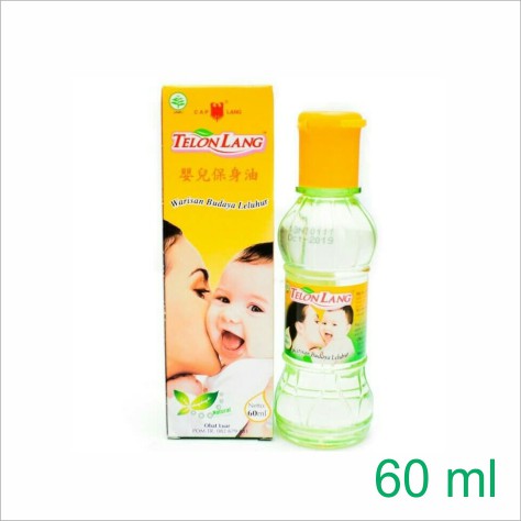 MINYAK TELON CAP LANG 60 ML - MENGHANGATKAN BADAN