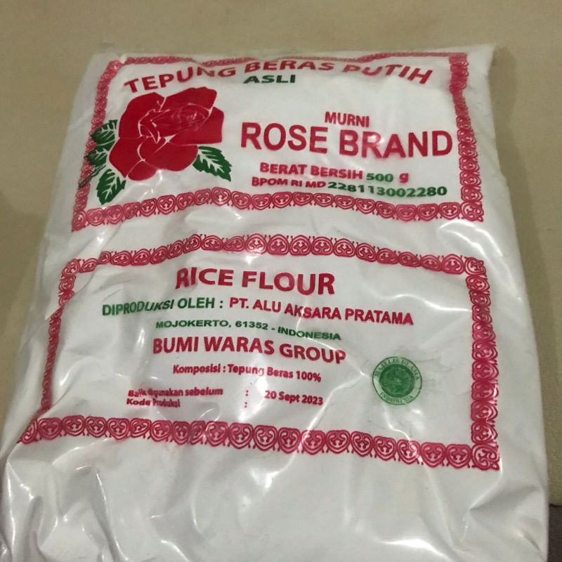 Tepung Beras Rose Brand 500gram