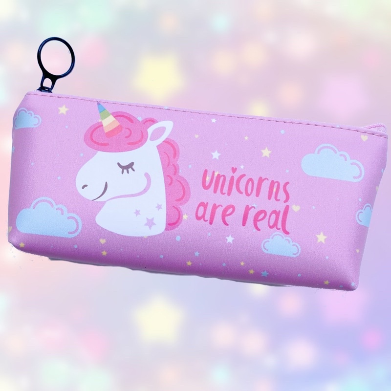 

Kotak pensil unicorn rainbow