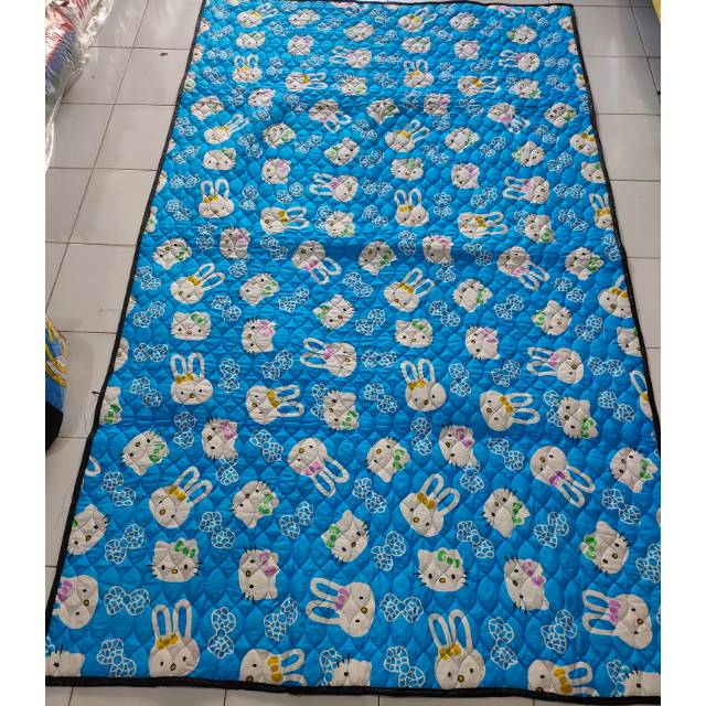 SURPET (KASUR KARPET) POLOS HELLO KITTY SANRIO BIRU