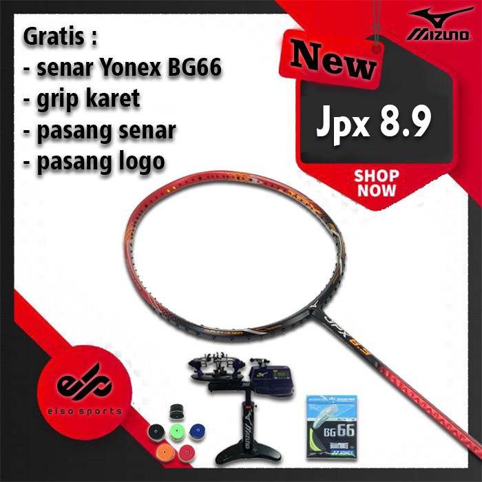 Promo Raket badminton Mizuno JPX 8.9 ( Yy BG 66 )