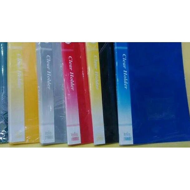 

♩ Clear Holder / Document keeper Felix 40 lembar folio / f4 ♖