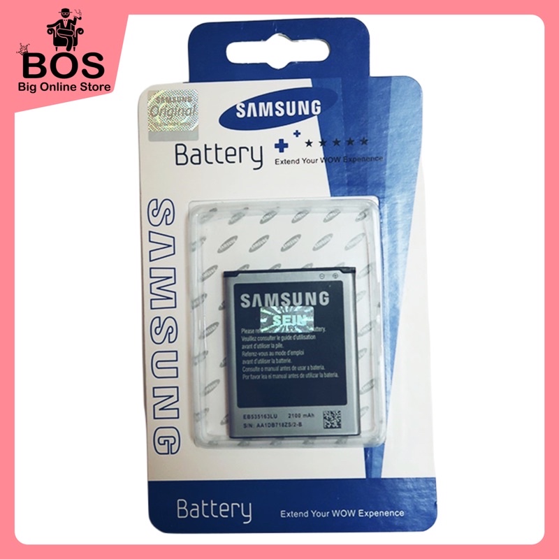 BOS - Baterai Samsung Galaxy S3/i9300/i9060/Neo/i9082/Grand 1/EB535163LU | Battery Batre HP