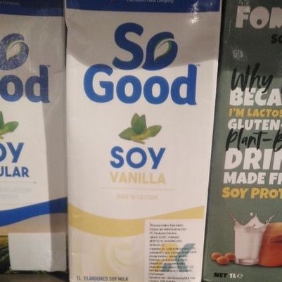 

so good soy vanila 1 liter